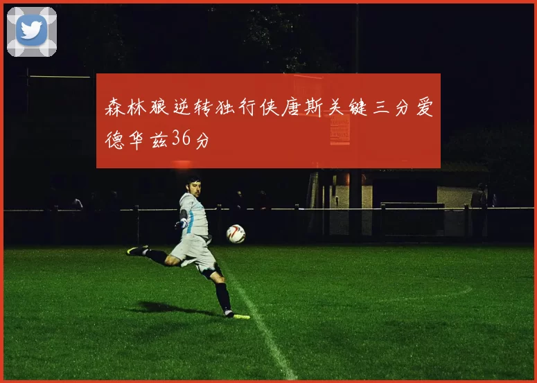 森林狼逆转独行侠唐斯关键三分爱德华兹36分